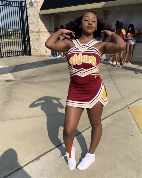 Nevaeh Givens Is An Ebony Cheerleader With A Naughty Side. . Cheerleader black porn